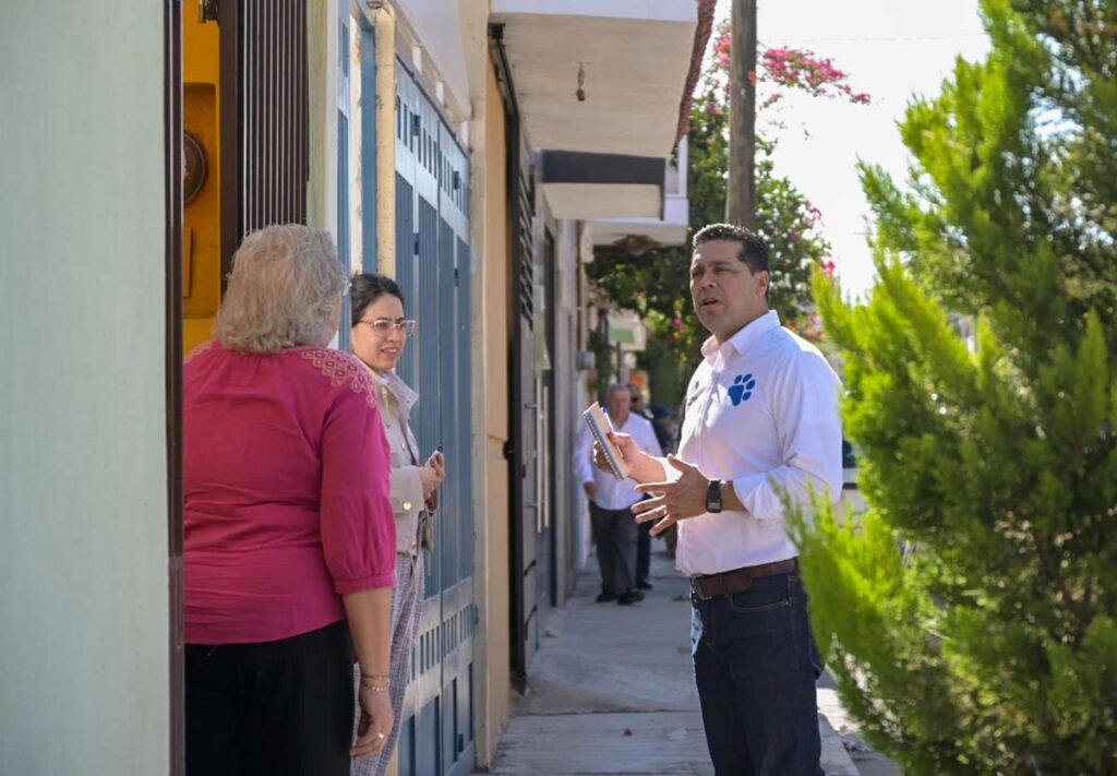 Leo Montañez supervisa servicios públicos en Ojocaliente I y VNSA: apuesta por el diálogo directo