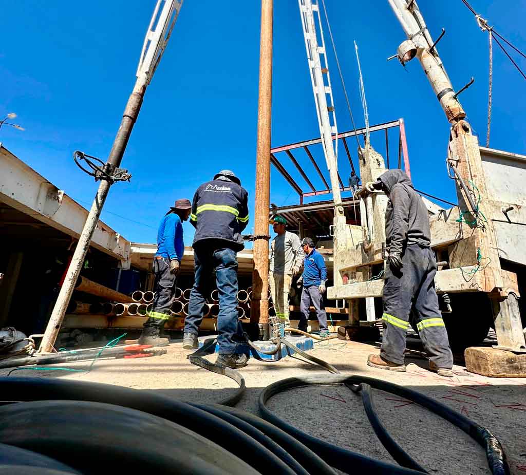 MIAA optimiza el suministro de agua en el Perímetro Ferial: Mantenimiento preventivo en el Pozo 037