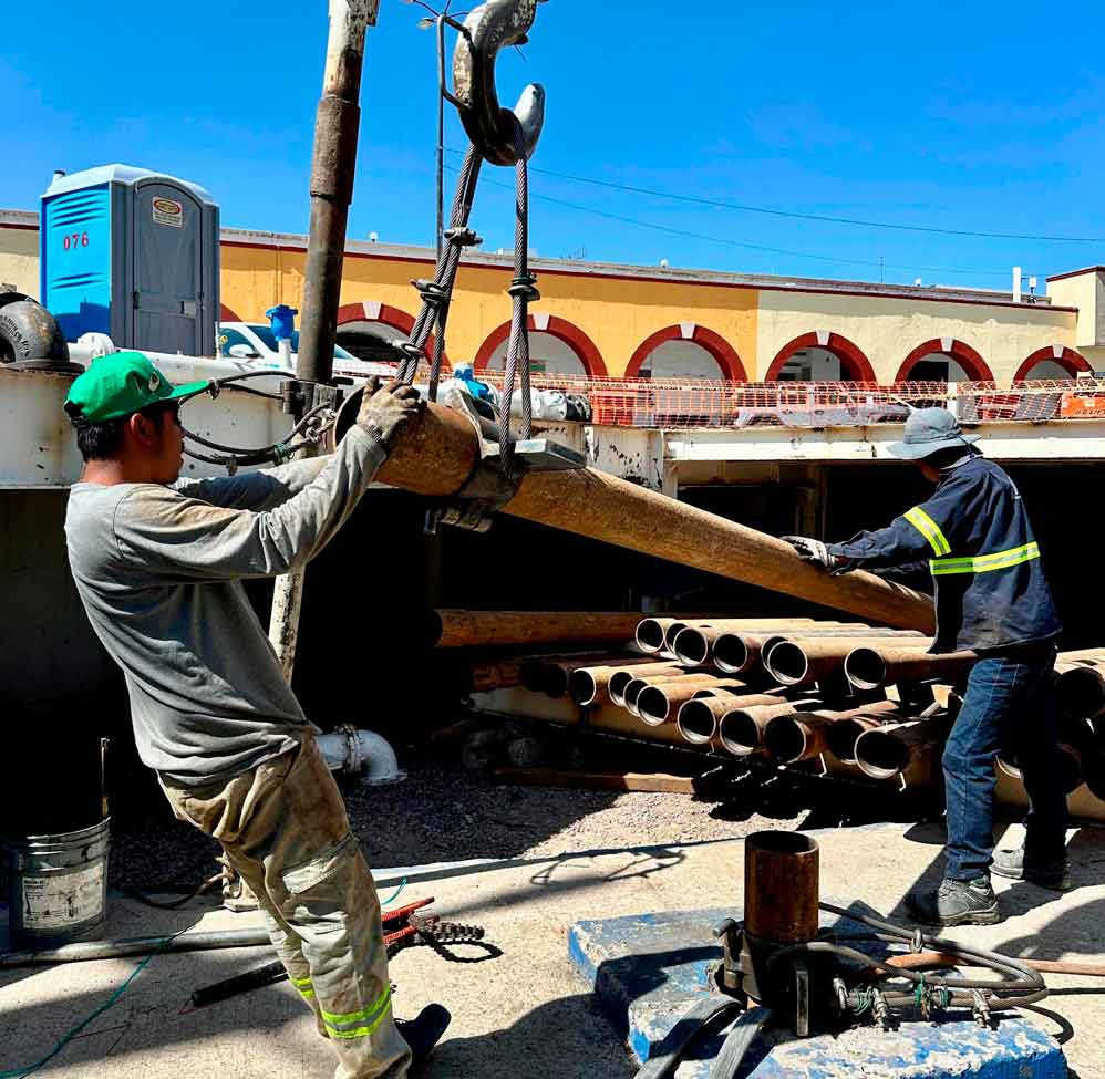 MIAA optimiza el suministro de agua en el Perímetro Ferial: Mantenimiento preventivo en el Pozo 037