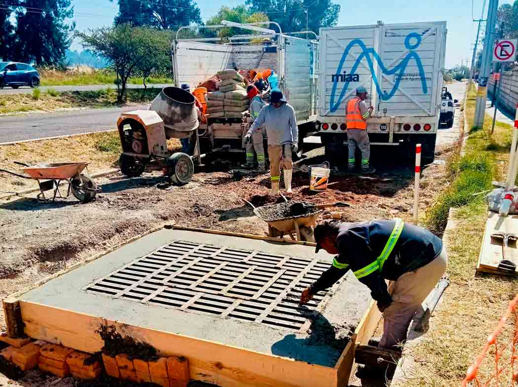 MIAA reforzará bacheo en Aguascalientes: Contratarán más personal para rehabilitar vialidades tras fugas