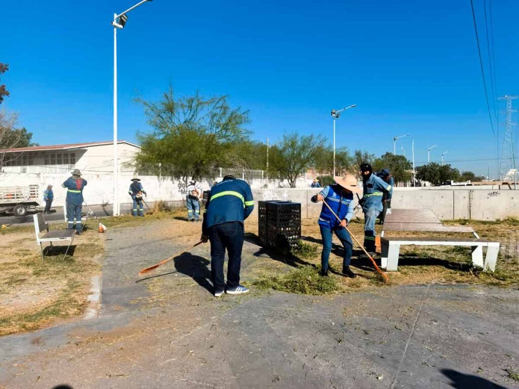 Mega operativo de limpieza en Aguascalientes: Intervienen el Fraccionamiento J. Guadalupe Peralta