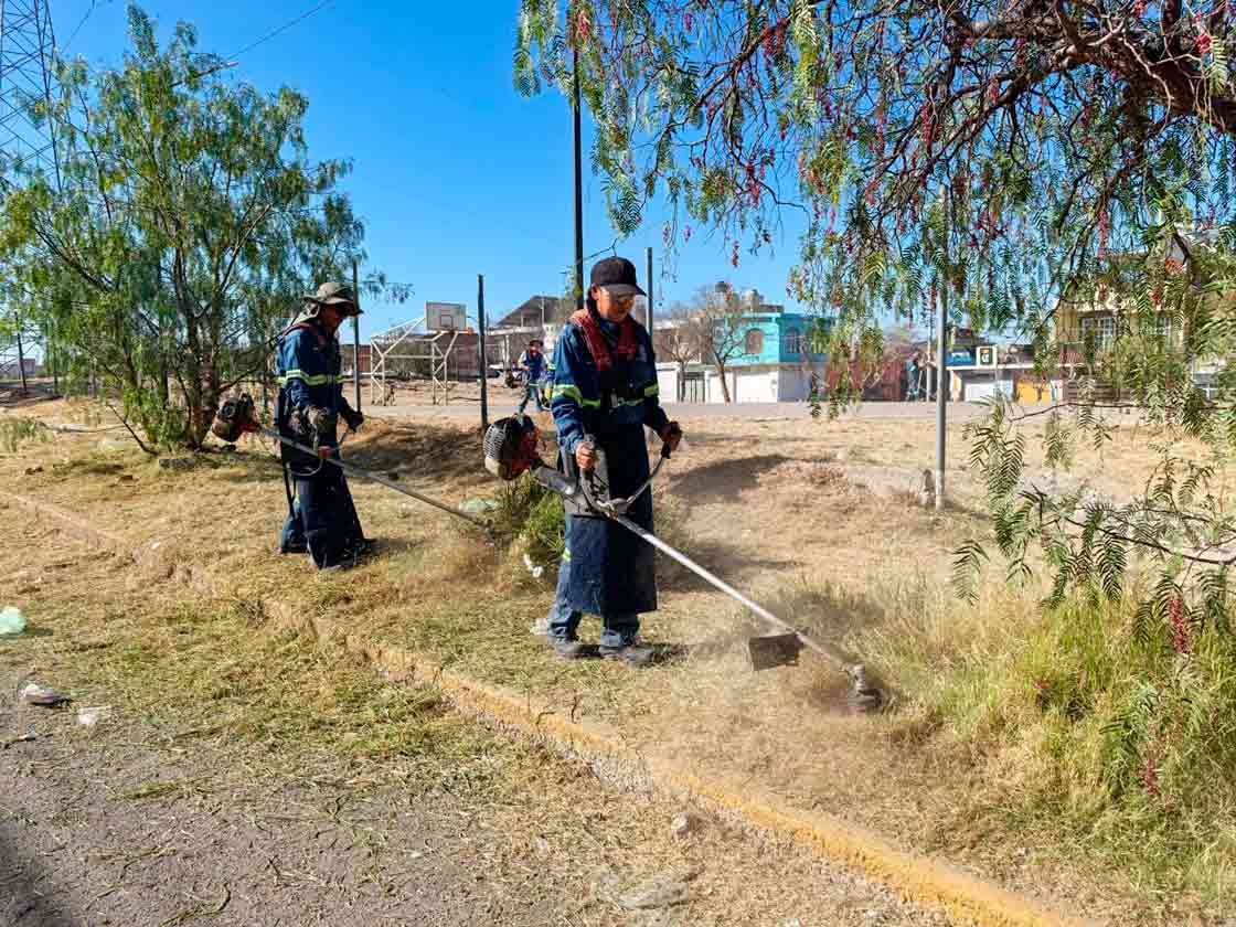 Mega operativo de limpieza en Aguascalientes: Intervienen el Fraccionamiento J. Guadalupe Peralta