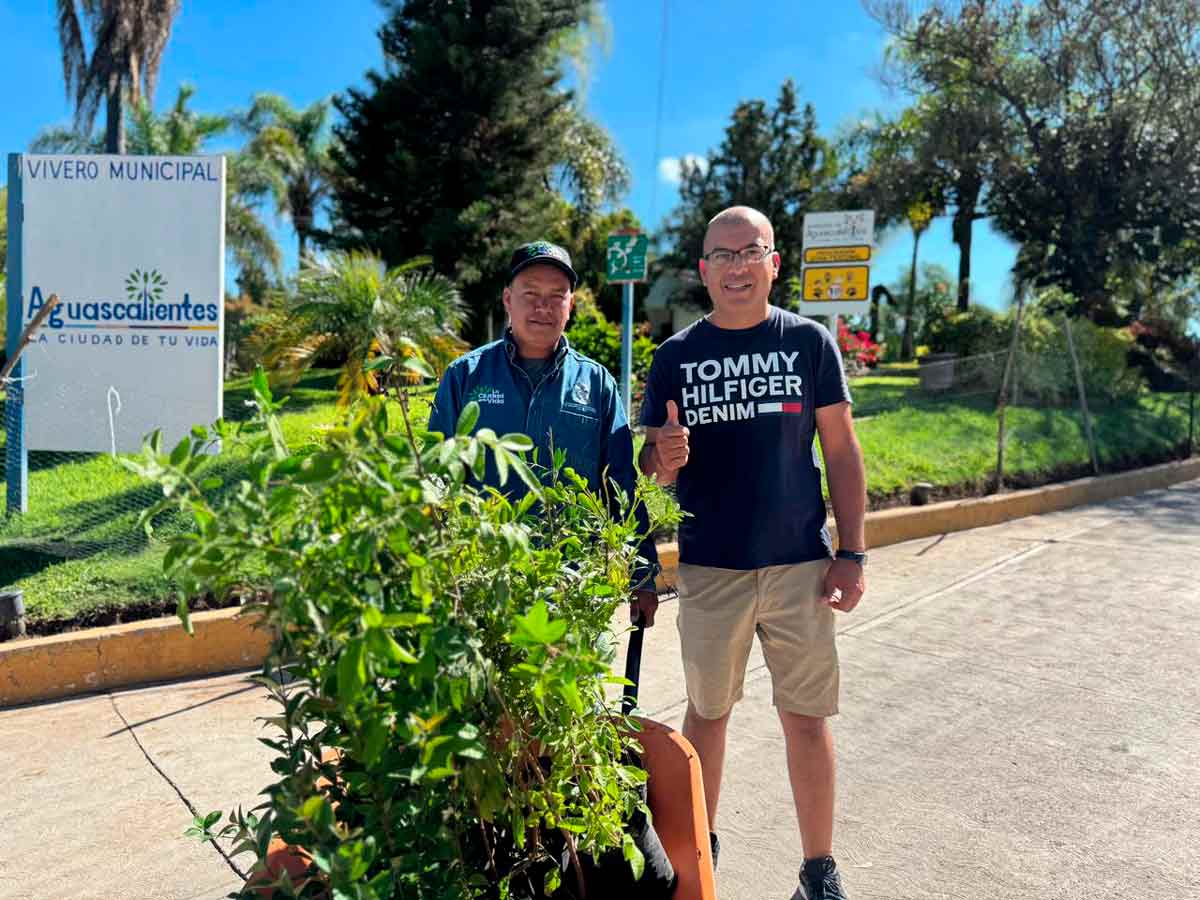 Municipio de Aguascalientes lanza campaña de donación de plantas: Cambia tu PET por vida verde