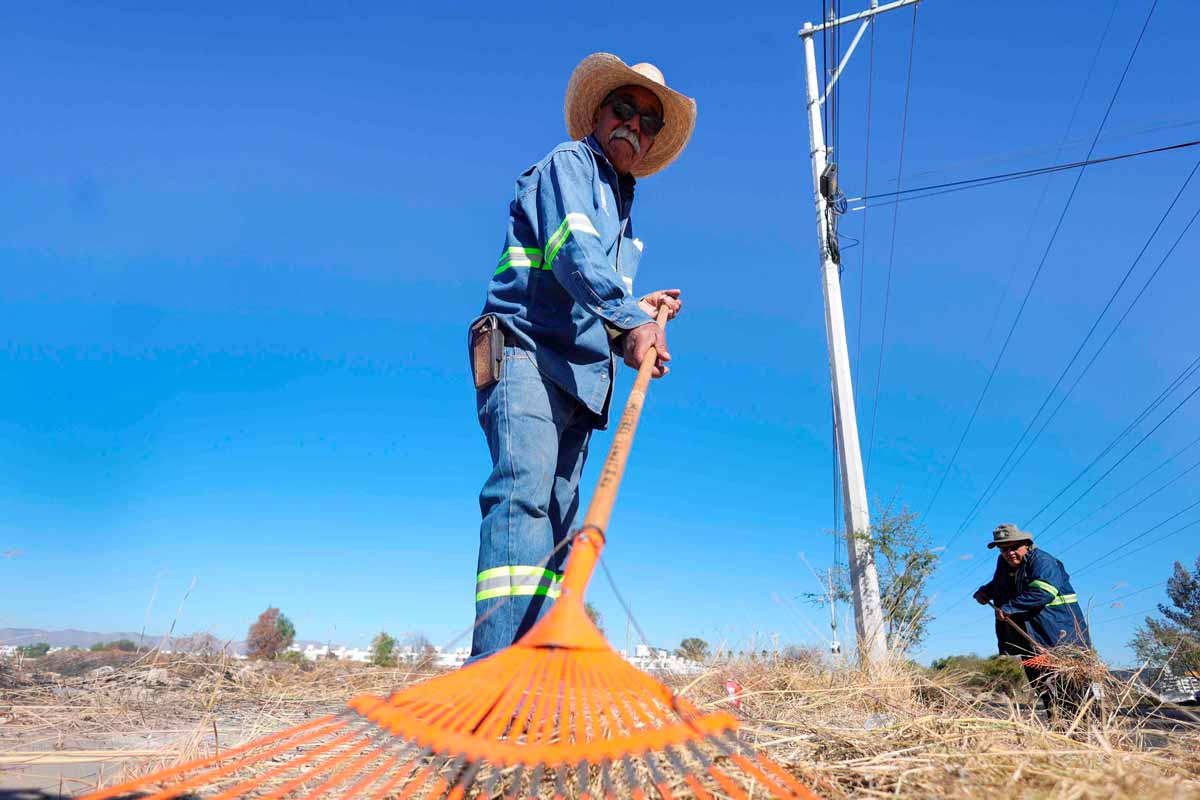 Municipio de Aguascalientes recolecta 30 toneladas de basura en mega operativo al sur de la ciudad
