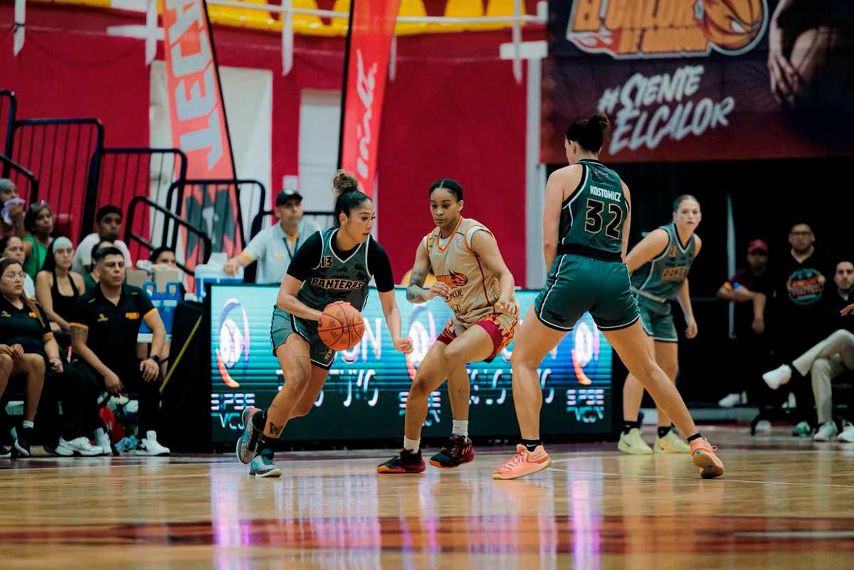 Panteras de Aguascalientes ruge en Cancún: Victoria clave ante El Calor en la LNBP Femenil