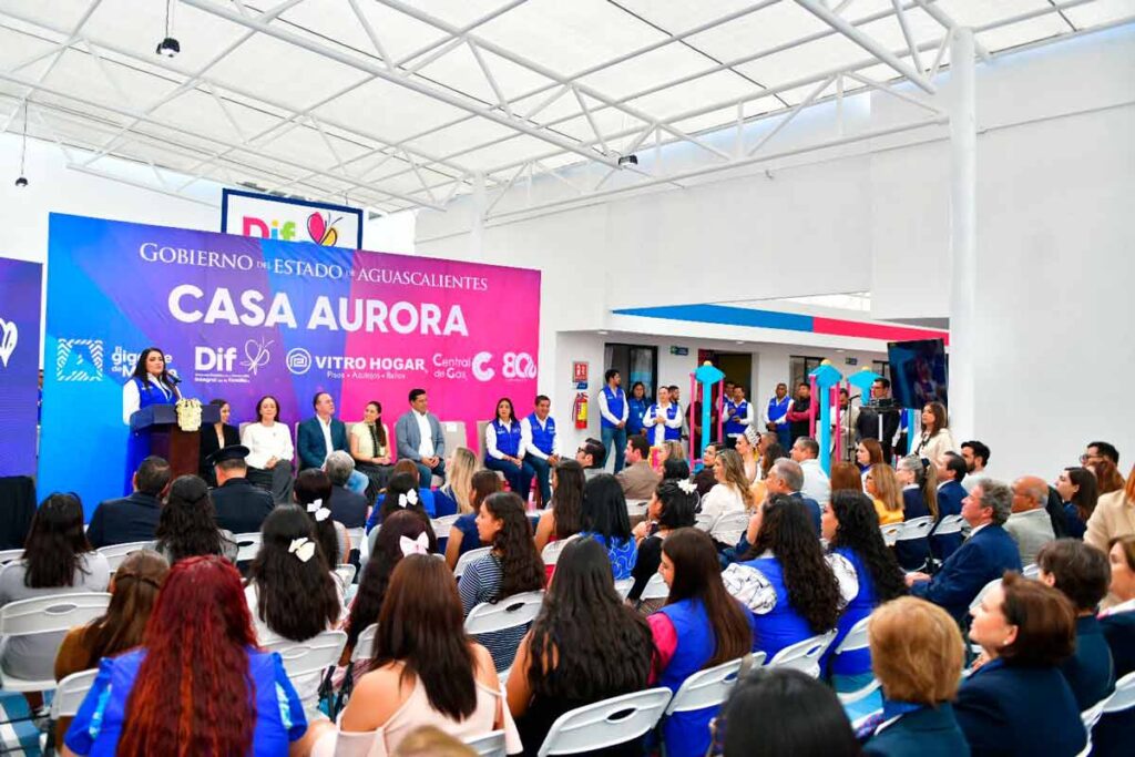 Tere Jiménez inaugura "Casa Aurora": Un nuevo hogar para niñas y adolescentes en Aguascalientes