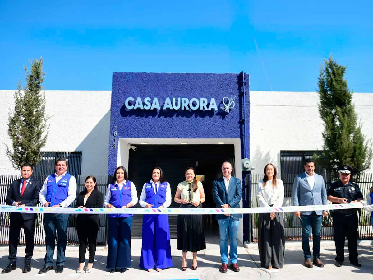 Tere Jiménez inaugura "Casa Aurora": Un nuevo hogar para niñas y adolescentes en Aguascalientes