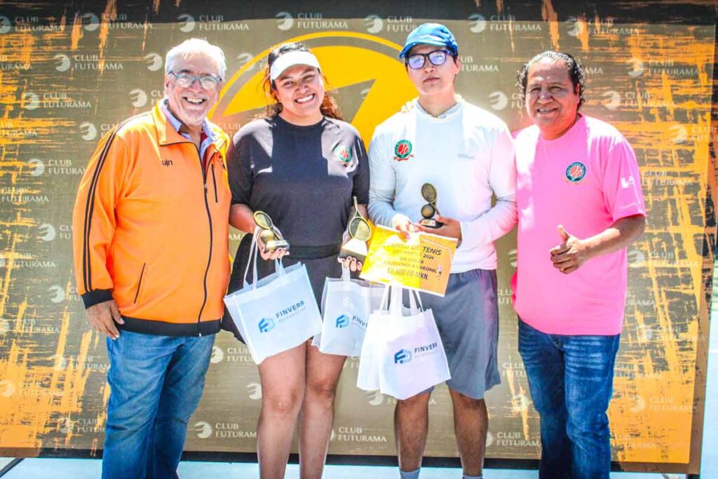 Academia Lara domina el Tenis en la FNSM 2026: Cosecha de 9 trofeos