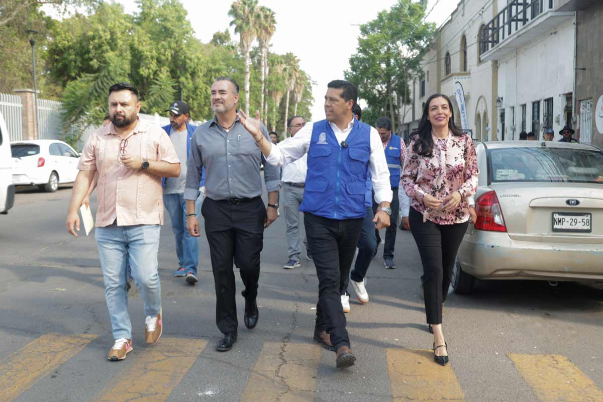 Aguascalientes Pinta Bien: Leo Montañez supervisa obras