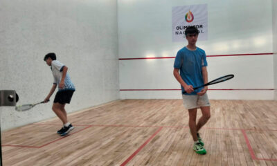 Aguascalientes brilla en Squash: Nicolás Moreno conquista medalla de plata en la Olimpiada Nacional 2026