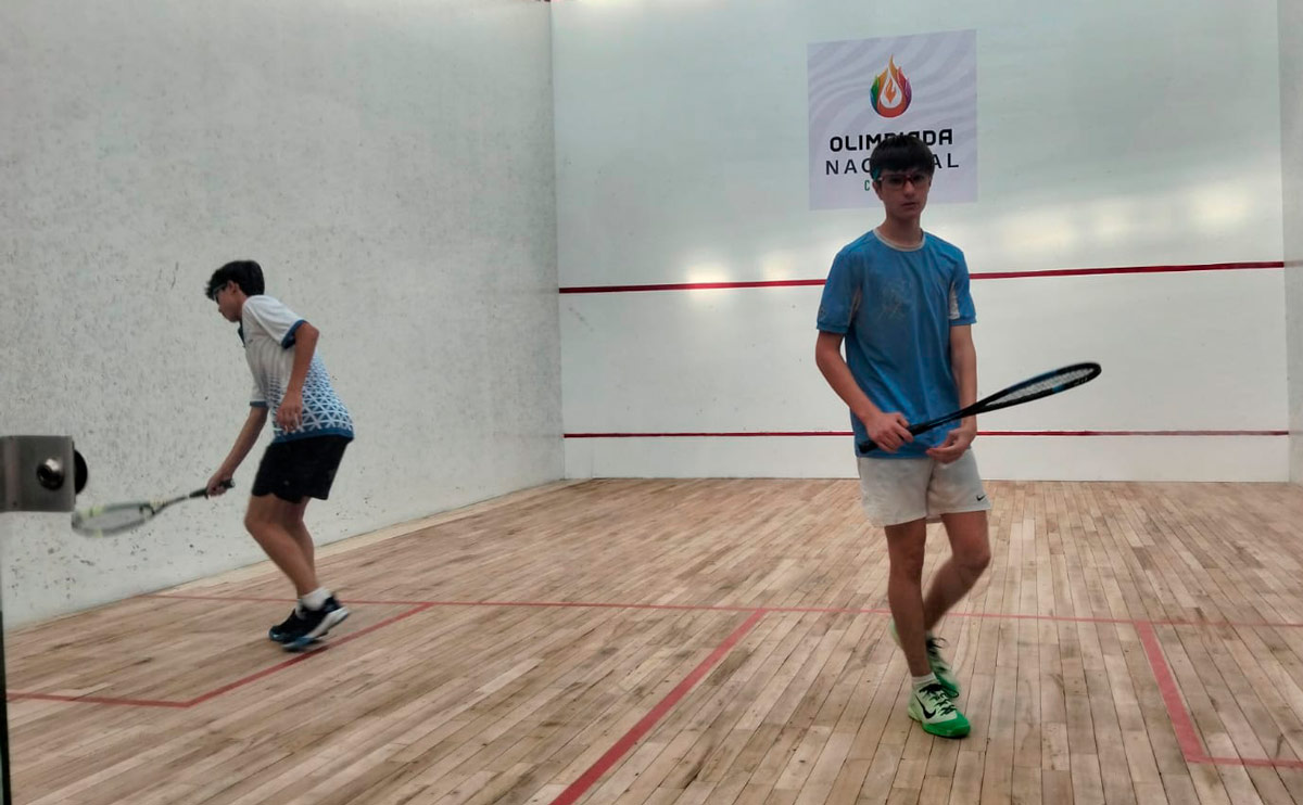 Aguascalientes brilla en Squash: Nicolás Moreno conquista medalla de plata en la Olimpiada Nacional 2026