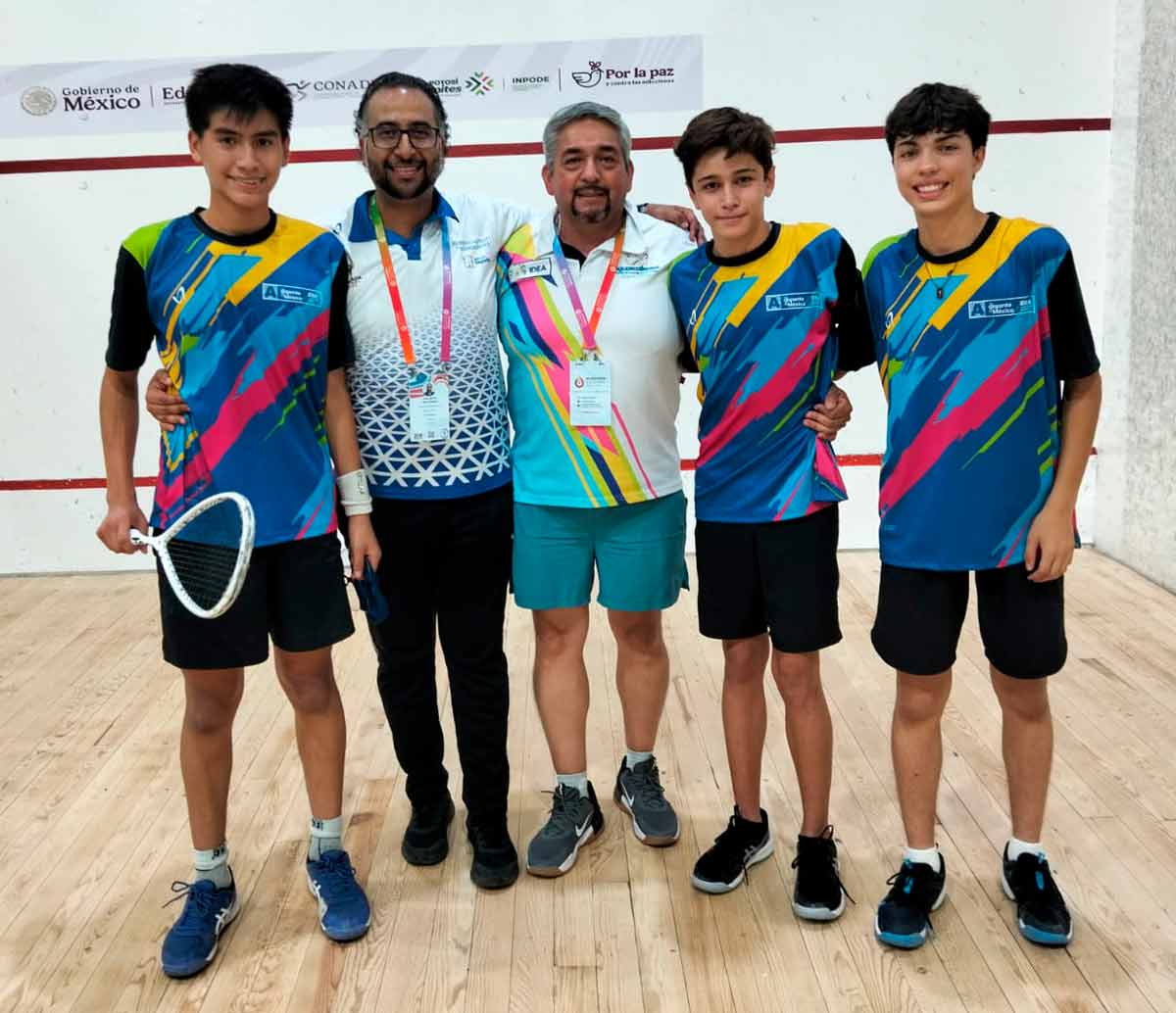 Aguascalientes conquista el oro en Squash y se consolida en el Top 5 nacional