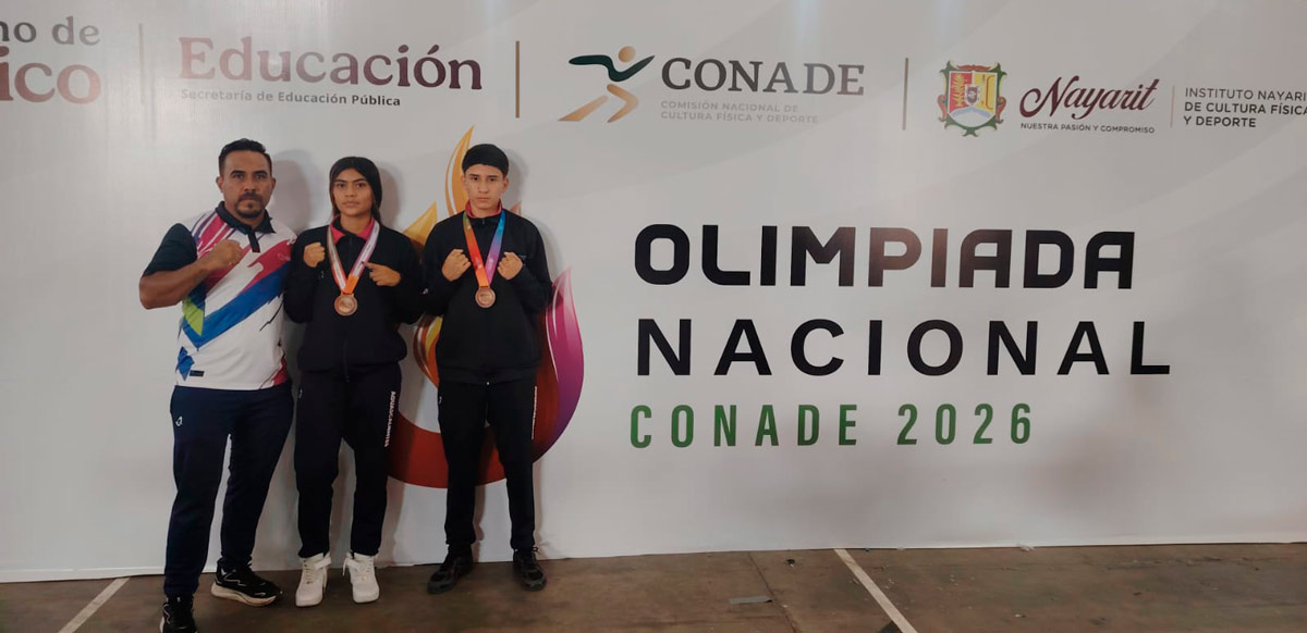 Boxeo de Aguascalientes brilla en la Olimpiada Nacional 2026 con dos medallas de bronce