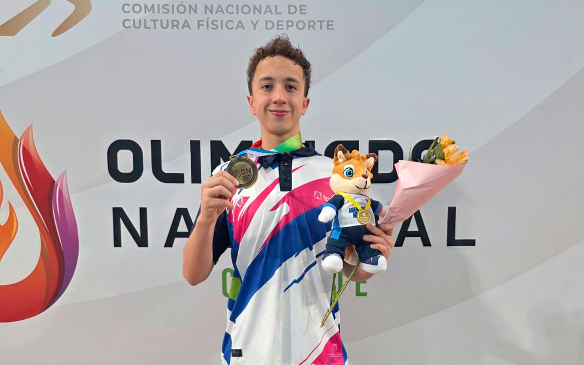 Daniel Cardoso suma segundo Oro en la Olimpiada Nacional 2026