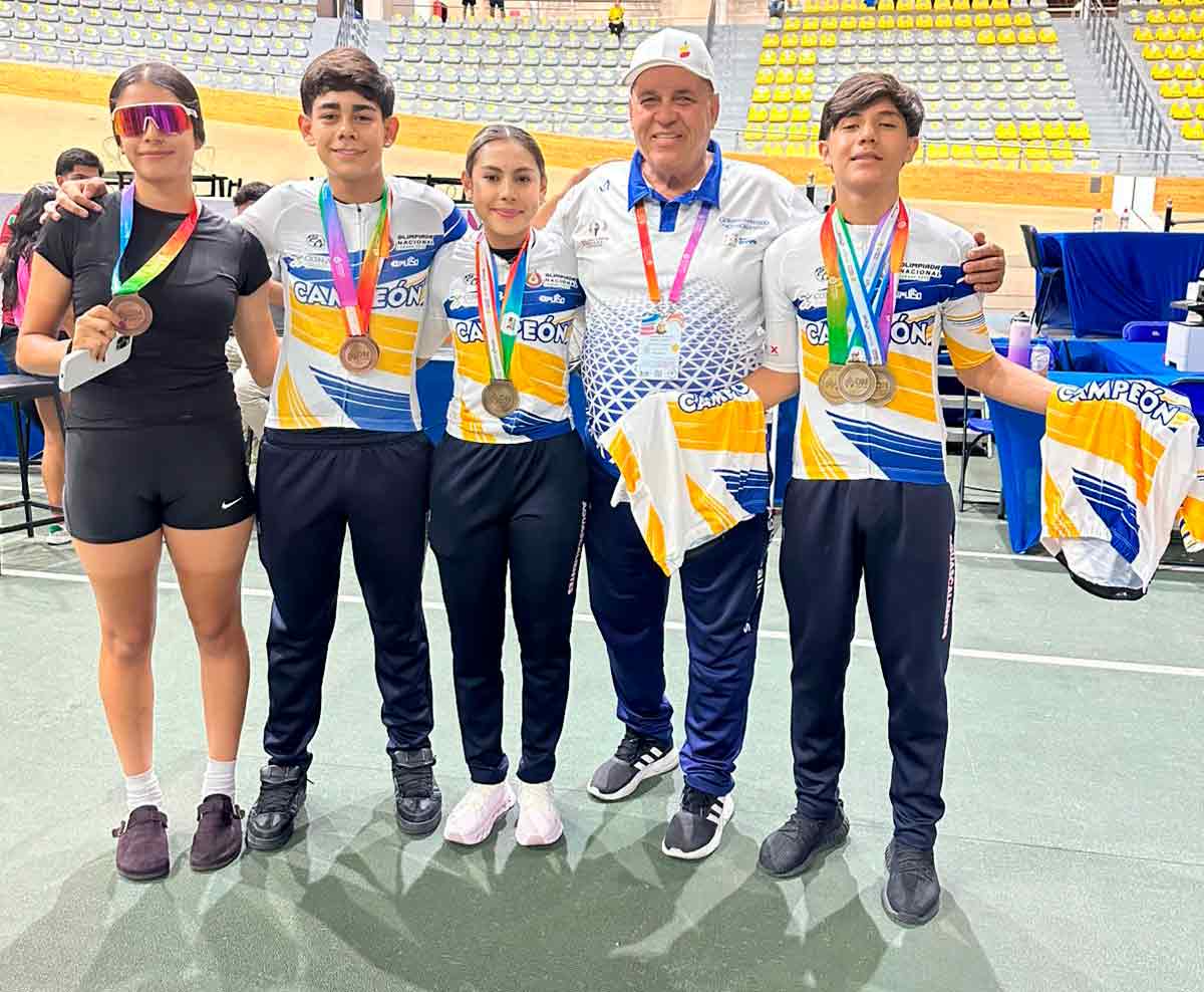 Histórico desempeño: Aguascalientes conquista 19 medallas en el Ciclismo de Nacionales CONADE 2026