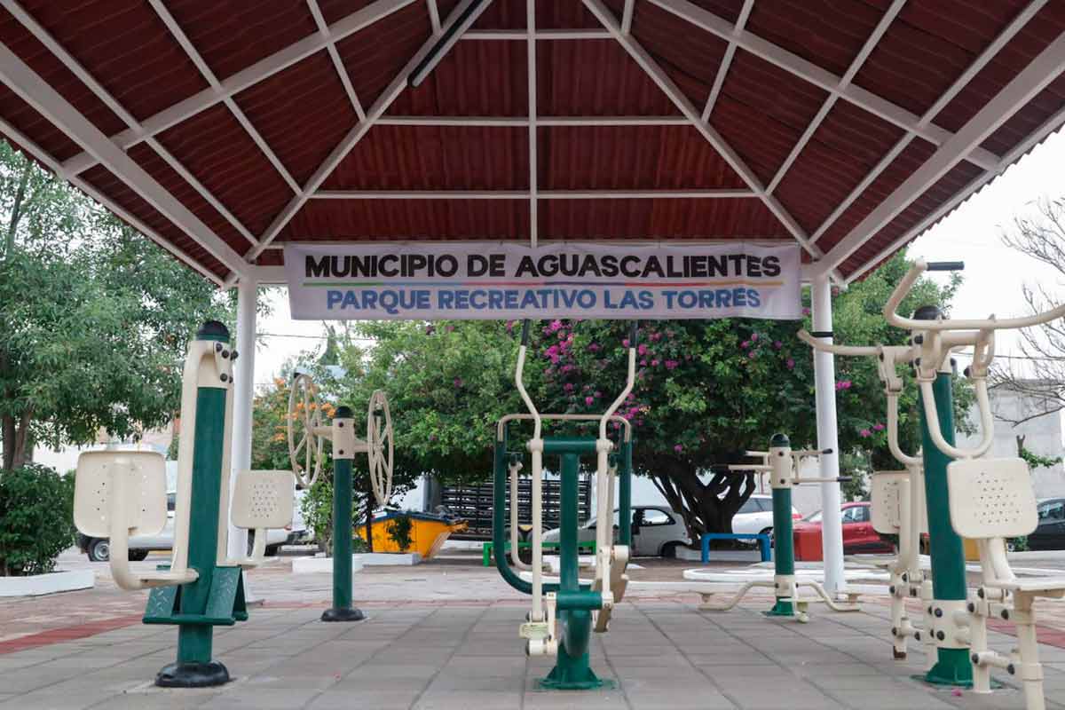 Leo Montañez entrega rehabilitación del Parque Las Torres en Aguascalientes: una obra del Presupuesto Participativo