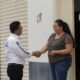 Leo Montañez refuerza atención ciudadana y supervisa servicios en la comunidad Los Caños