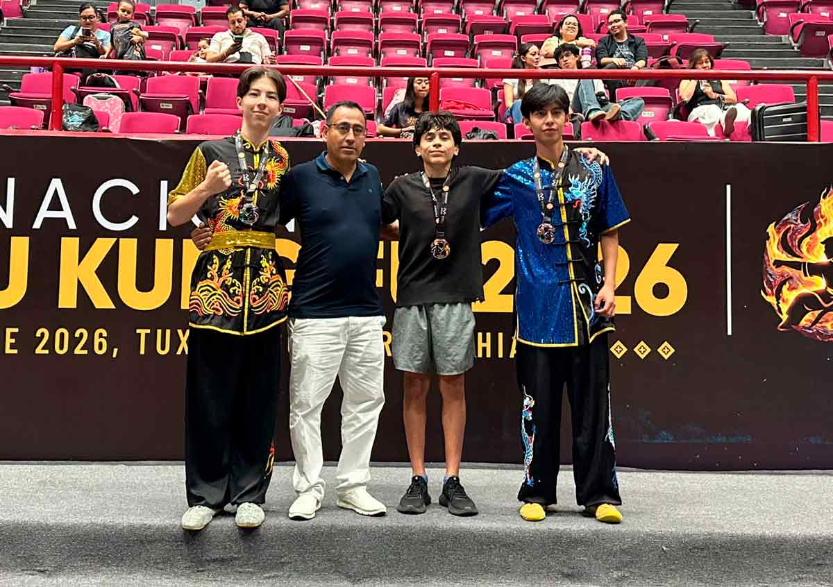 Nacional de Wushu 2026: Aguascalientes logra 10 medallas