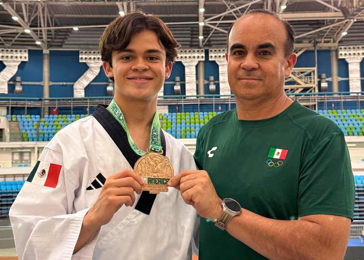 Obed Martínez Medina gana bronce en el Campeonato Panamericano de Taekwondo en Brasil