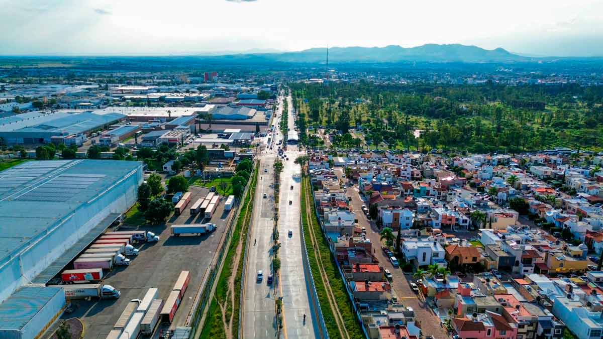 Obras viales en Aguascalientes impulsan la conectividad