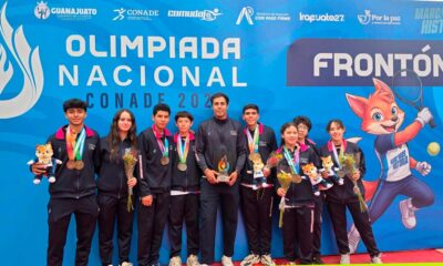 Olimpiada Nacional 2026: Histórico subcampeonato de Aguascalientes en el frontón