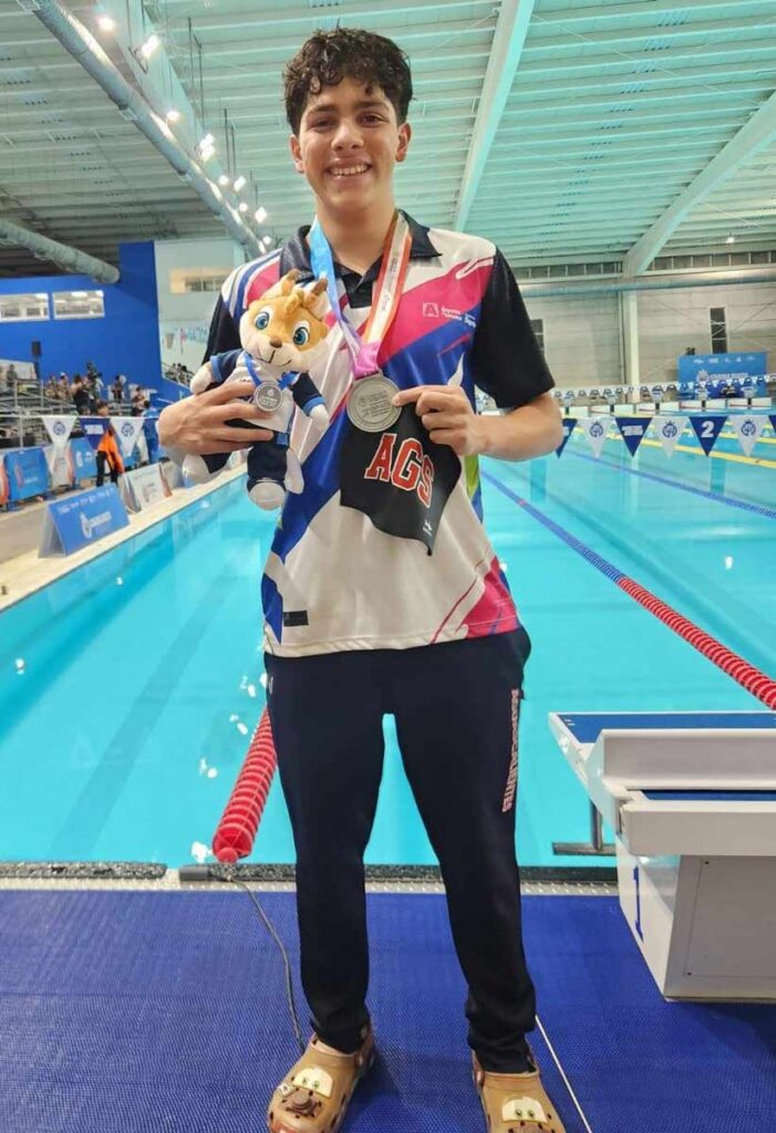 Aguascalientes brilla en Natación: Cierra la Olimpiada Nacional 2026 con 12 medallas