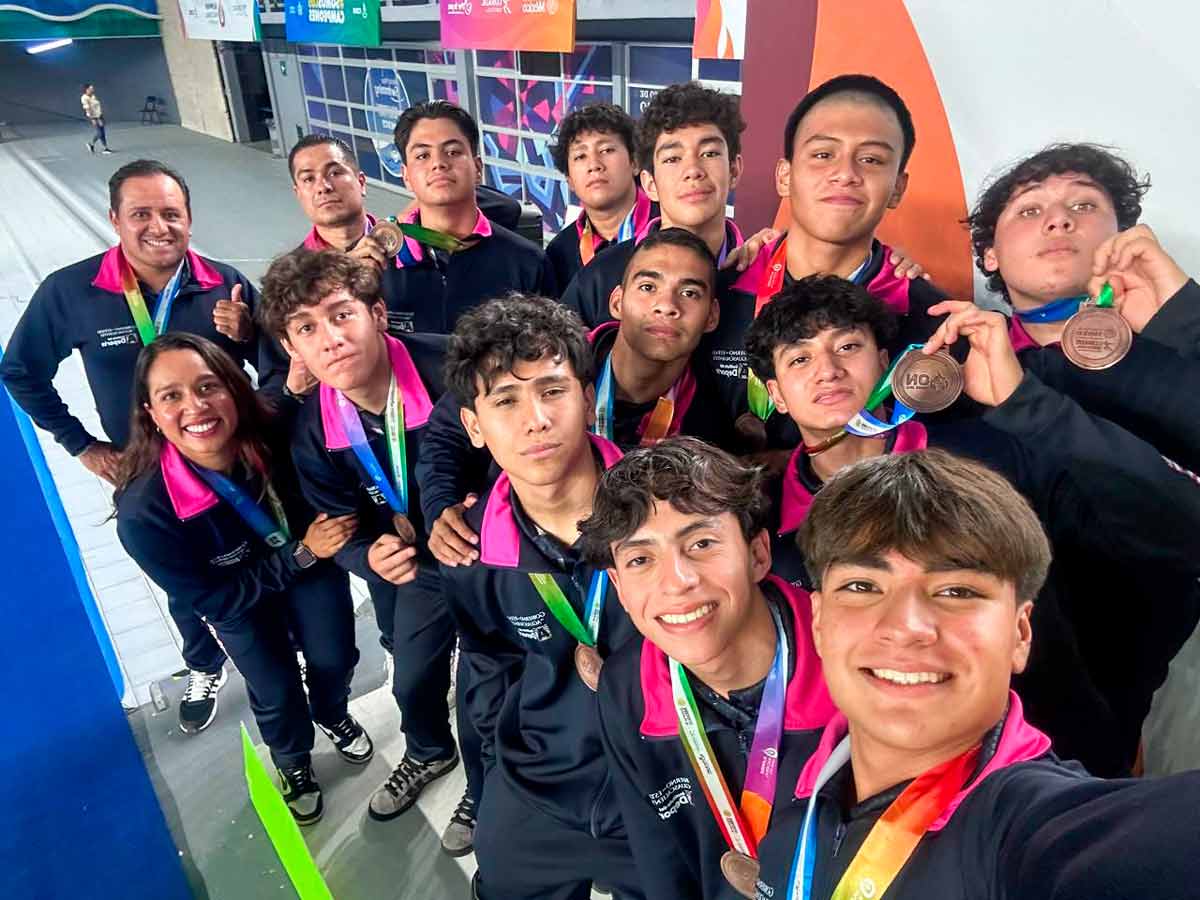 Polo acuático: Aguascalientes gana bronce en Olimpiada Nacional