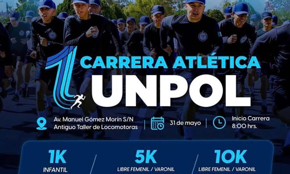 UNPOL Aguascalientes lanza su 1ra Carrera Atlética 2026: Inscripciones Categorías y Ruta