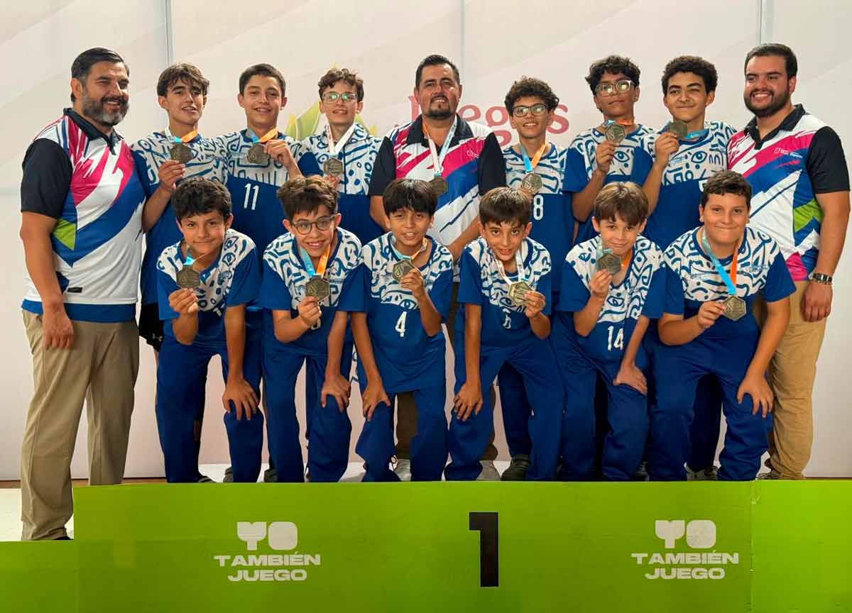 Colegio Entorno bicampeón de handball en Juegos Nacionales Escolares