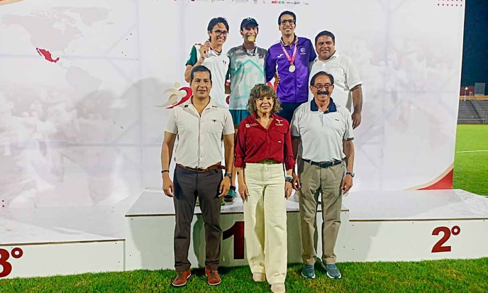 Ián Sánchez gana bronce en 1500 mts del Nacional de Atletismo 2026
