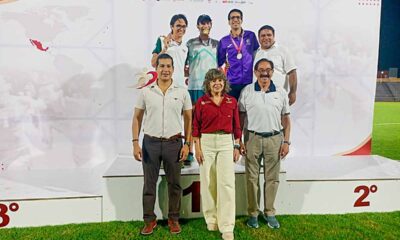 Ián Sánchez gana bronce en 1500 mts del Nacional de Atletismo 2026