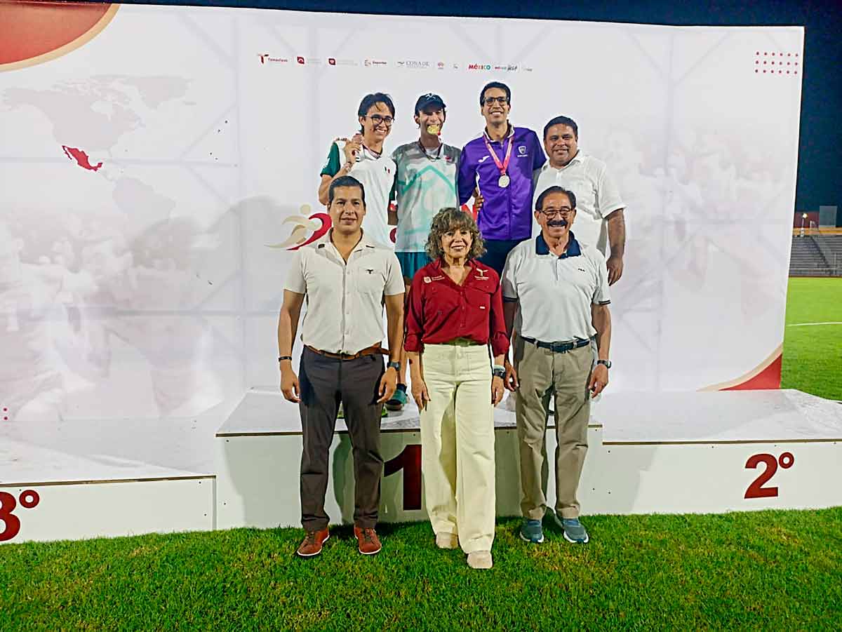 Ián Sánchez gana bronce en 1500 mts del Nacional de Atletismo 2026