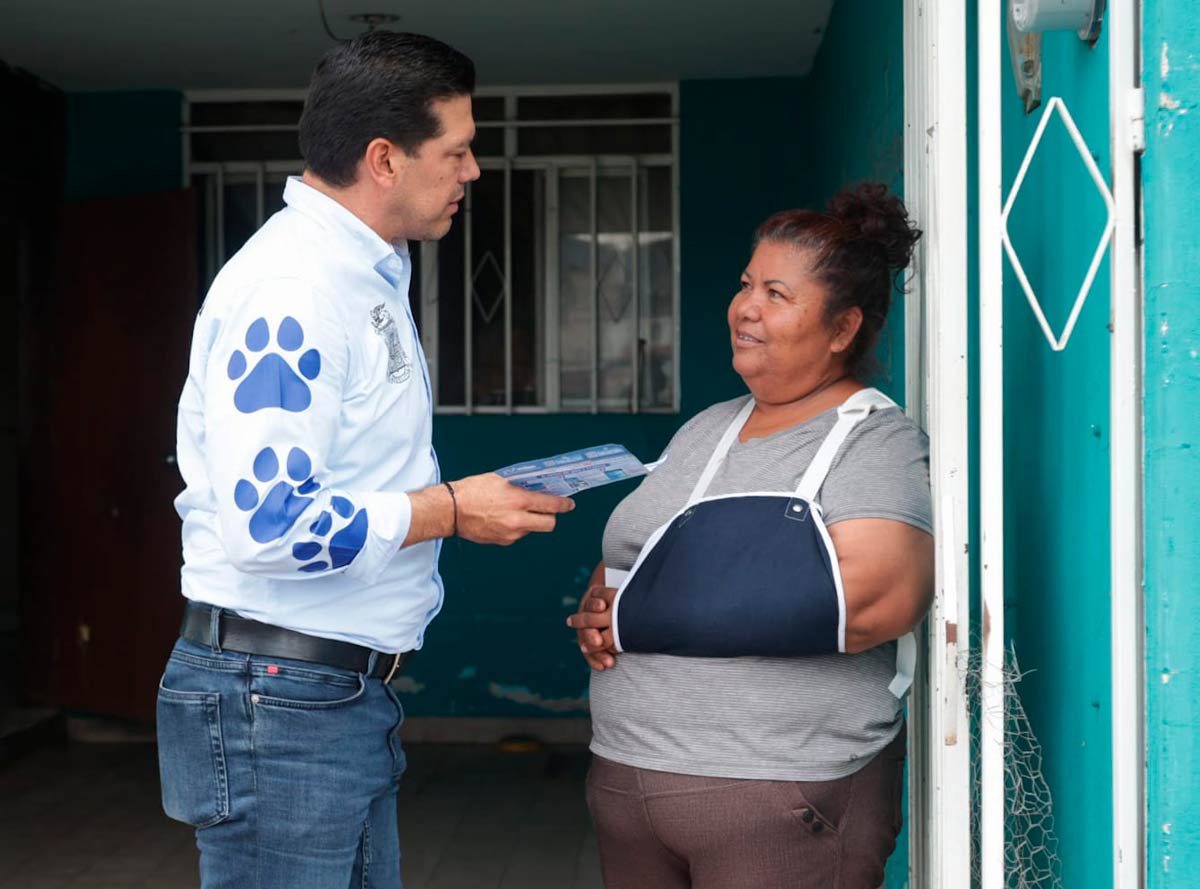 Leo Montañez evalúa servicios públicos en Fraccionamiento México