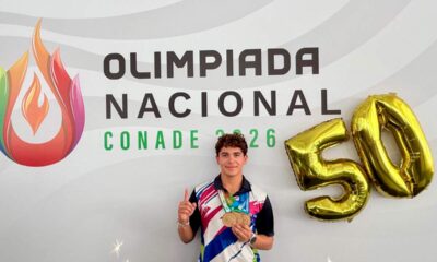 Patinaje de velocidad: Oro 50 histórico para Aguascalientes en la Olimpiada Nacional