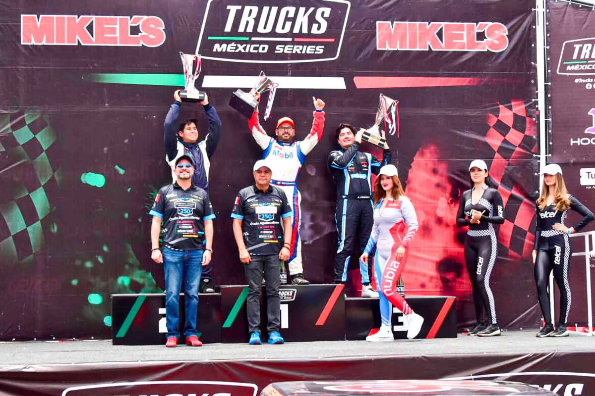 Roberto Espinoza gana la Trucks México Series en Aguascalientes